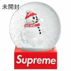 未開封 21fw Supreme Snowman Snowglobe Red タグ、ステッカー付き Supreme Online 購入 シュプリーム スノードーム スノーマン