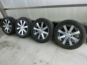 トーヨートランパスMPZ215/60R17（2019製）＋アルミセット　ハイエース200系（車検不対応）新潟より