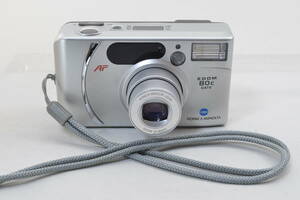 【ecoま】KONICA MINOLTA zoom 80c DATE no.22403874 コンパクトフィルムカメ
