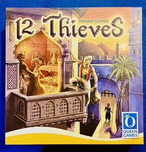 十二人の盗賊 12 Thieves 日本語訳付き Queen Games ／メビウスゲームズ 中古 欠品ナシ ボードゲーム