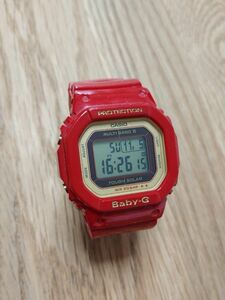 CASIO G-SHOCK Baby-G 赤 金ゴールド BGD-5020VC 20周年 限定 電波ソーラー