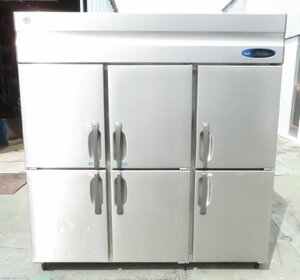 [ with guarantee ]2013 year made Hoshizaki business use vertical 6 door freezing refrigerator (2.4 warehouse ) HRF-180Z4F3 width 1800× inside 800× height 1900 three-phase 200V MT2310021059