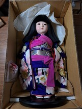 市松人形 公司作 人形 女の子 着物 雛人形 玩具 アンティーク 昭和レトロ _画像2