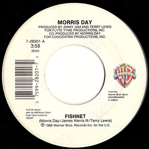 ◆EP◆Morris Day「Fishnet / Maybe」Warner 92 82017【7インチシングルレコード】ソウル、ダンクラ、レアグルーヴ/New Jack Swing