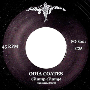 ◆EP◆Odia Coates「Chump Change / Win With Love」Family Groove FG-8001【7インチシングルレコード】ソウル、ダンクラ、レアグルーヴ