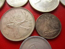 カナダ★銀貨６枚★10￠、25￠★1965～68年★18、23.6mm★ASW= 16g_画像6