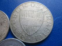 オーストリア★Oesterreich★銀貨２枚★５、10 シリング銀貨★1958、1961年★ASW= 8g_画像5