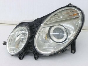 【送料無料 / 動作品 / 破損なし】メルセデスベンツ W211 S211 Eクラス 後期 純正 HID ヘッドライト ヘッドランプ 左 バルブ付 バラスト無