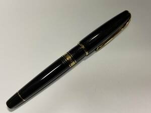 美品　純正　WATERMAN 　ウォーターマン　チャールストン　ＦＲＡＮＣＥ刻印　黒色　ペン先　１８Ｋ　７５０　F字　万年筆