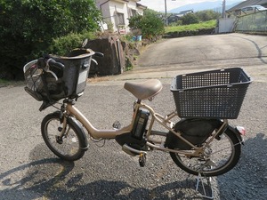R☆BRIDGESTONE　Angelino Petite A77　20インチ　3段変速ギア　電動自転車 充電器付