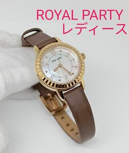 ★■ ロイヤルパーティー レディース 腕時計 電池交換済