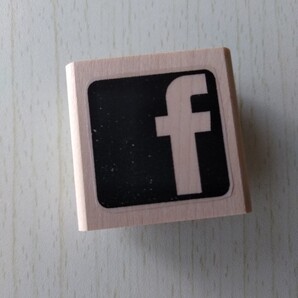 Facebook Logo フェイスブックロゴ 海外輸入スタンプ