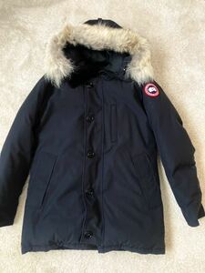 美品★カナダグース Canada goose ダウンジャケットダークネイビー Mサイズ ジャスパJASPER 日本正規品ザザビー★送料無料ロンハーマンRHC