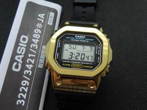 カシオ/CASIO●G-SHOCK/Gショック■DW-5600■定番スクエア【ゴールドメタル】カスタム 国内モデル※時計本体付き★全国送料無料