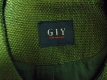 ◎ [ GIY ] ・『 カジュアル系 ・センスのいいジャケットコートです・襟なし 』 ・ 日本製_画像4
