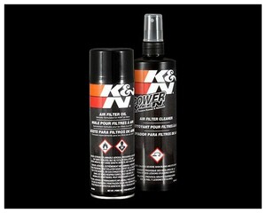 K&N filter care service kit air zo-ru oil mo388