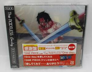 【新品】The ROOTLESS CD+DVD「One Day (初回生産限定盤)」検索：ルートレス 感謝盤 ONE PIECE ワンピース ポートガス・D・エース 未開封