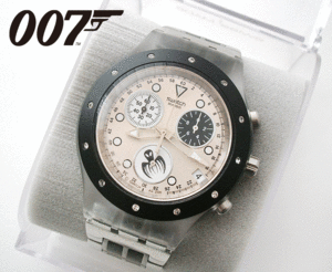 ★入手困難品★007×SWATCH★コラボモデル★サンダーボール作戦★Thunderball★スペクター★EMILIO LARGO★電池交換済み★オメガ好きも見て