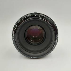 美品 キャノン レンズ CANON LENS EF 50mm 1:1.8 Ⅱ カメラレンズ 現状 No.3166