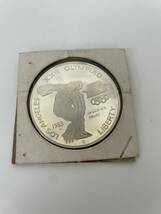 アメリカ　ロサンゼルスオリンピック銀貨　1ドル　1983年　_画像1