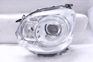 37-826★値下 LED LA800S ムーヴキャンバス G★左ヘッドライト KOITO 100-69038 打刻:８L メッキ 純正★ダイハツ ジャンク品 (QT)