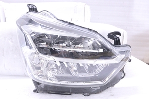 30-2677★美品★LED LA350S ミライース★右ヘッドライト KOITO 100-69042 打刻:M ユニット ブラック 純正★ダイハツ (DM)