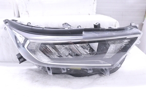 3Y-8★LED MXAA52 RAV4★右ヘッドライト STANLEY 42-90 打刻:E ユニット 黒無塗装 純正★トヨタ (KK)