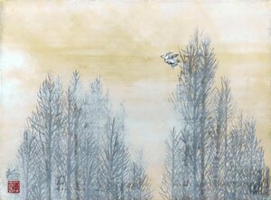 Art hand Auction يواصل الرسام الياباني الشهير كويتشي سوزوكي رسم الزهور والنباتات بإحساس غني. رقم 4 حتى الآن مؤطر [معرض ماسامي, 5, 000 قطعة معروضة], تلوين, اللوحة اليابانية, الزهور والطيور, الحياة البرية