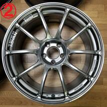 【希少】19インチ 9.5J +29 PCD112 ADVAN Racing RZⅡ AUDI A5 A4 アウディ TT 8J TTS S5 A6 A7 A8 F5 8W RS4 BENZ ベンツ VW BMW RS GT TC_画像3