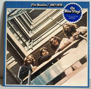 Apple レコード The Beatles ／1967-1970 on Blue Vinyl ビートルズ ブルーカラーレコード UK盤 2枚組美品