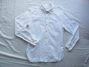 45R フォーティーファイブ　コットンオックス素材　ホワイトシャツ　サイズ 2 日本製