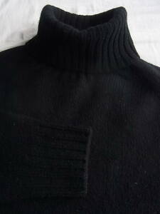 MORRIS & SONS モリス アンド サンズ　英国製 　タートルネックセーター　サイズ 38 ブラック