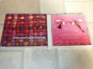 クリスマスソング２枚　Wonderful Chrisymas・CHRISTMAS FANTASY（NOT　FOR　SALE・MITSUKOSHI）