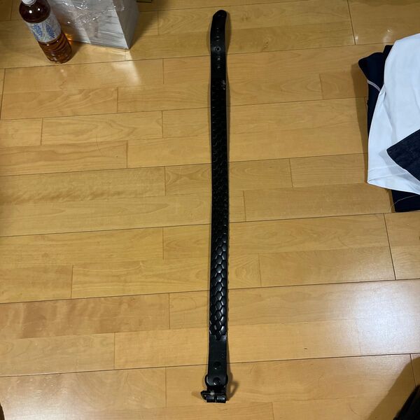 666 黒ヘキサゴンベルト サイズM