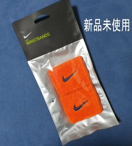 新品即決 NIKE ナイキ リストバンド オレンジ