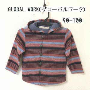 GLOBAL WORK( свечение bar Work ) детское питание имеется вязаный пальто 90-100neitib