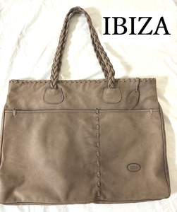 IBIZA（イビサ）　スエード　セミショルダーバッグ　ブラウン