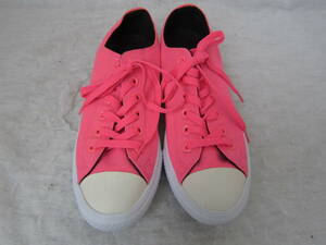 CONVERSE ALLSTAR LIGHT OX（コンバース オールスターライトLOW）　派手ピンク　　24.5㎝　US5.5　　ok2311B