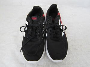 adidas ZEDRUNNING K（アディダス ゼットランニング）（EH2542）　　黒/白/赤　　23.5㎝ US5　　2020年製　　キッズ　ok2311B