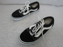 VANS OLD SKOOL DX（バンズ オールドスクールDX）（V36CL+）　ブラック 黒/白　　22㎝ US4　　着用少　　ok2311D_画像2