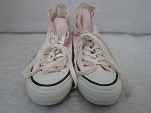 CONVERSE ALL STAR FOOD TEXTILE HI SAKURA（コンバース オールスター フードテキスタイル ハイ サクラ）(1CL509) 薄ピンク　25㎝　ok2311D