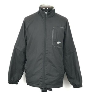 Paradiso/ Paradiso * Zip up jacket / Golf wear [ men's L/ black / black ]*BG626