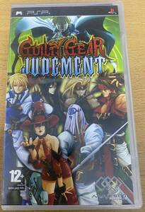 ★海外版・欧州版★PSP★ Guilty Gear Judgment 中古