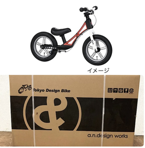 【未使用保管品】a.n.design works/アンデザインワークス キックバイク こども用 練習用 自転車 ペダルなし ブレーキ付き 子供車 ※No.3※