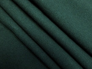 ウール100 綾織柄 スーツ ワンピース 中厚 巾156cm 長4m グリーン系[f789]