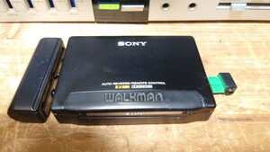 SONY WALKMAN WM-EX85 カセットウォークマン PC-WM1 付　ジャンク