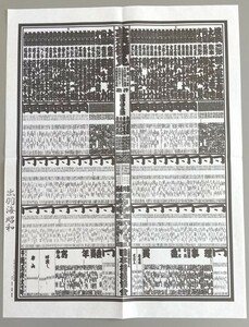 ③⑪番付表!令和3年(2021年) 11月場所!照ノ富士!貴景勝!正代!御嶽海!