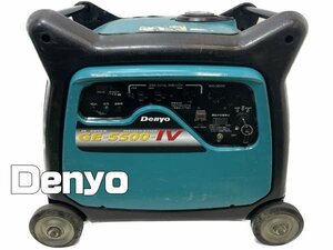 1107C　Denyo　デンヨー　インバーター発電機 AC100V 200V 5.5KW　 GE-5500-IV