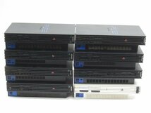 PS2 PlayStation2 (SCPH-30000/15000/18000/50000/35000) 8台 本体 まとめ 大量 ジャンク品 #U1440_画像1