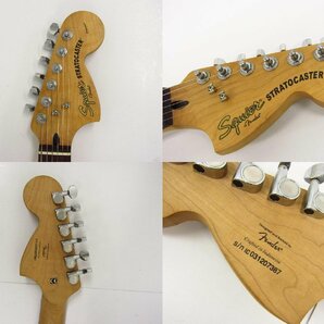 Squier スクワイヤ Stratcaster ストラトキャスター エレキギター Roland GR-30 ギターシンセサイザー セット ◆G4170の画像5